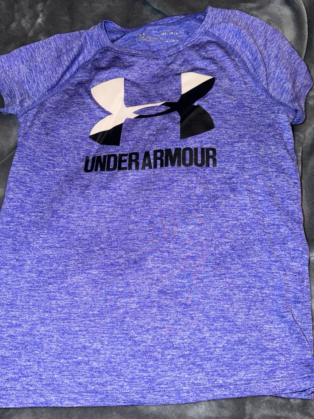 Under Armour Girls purple athletic shirt